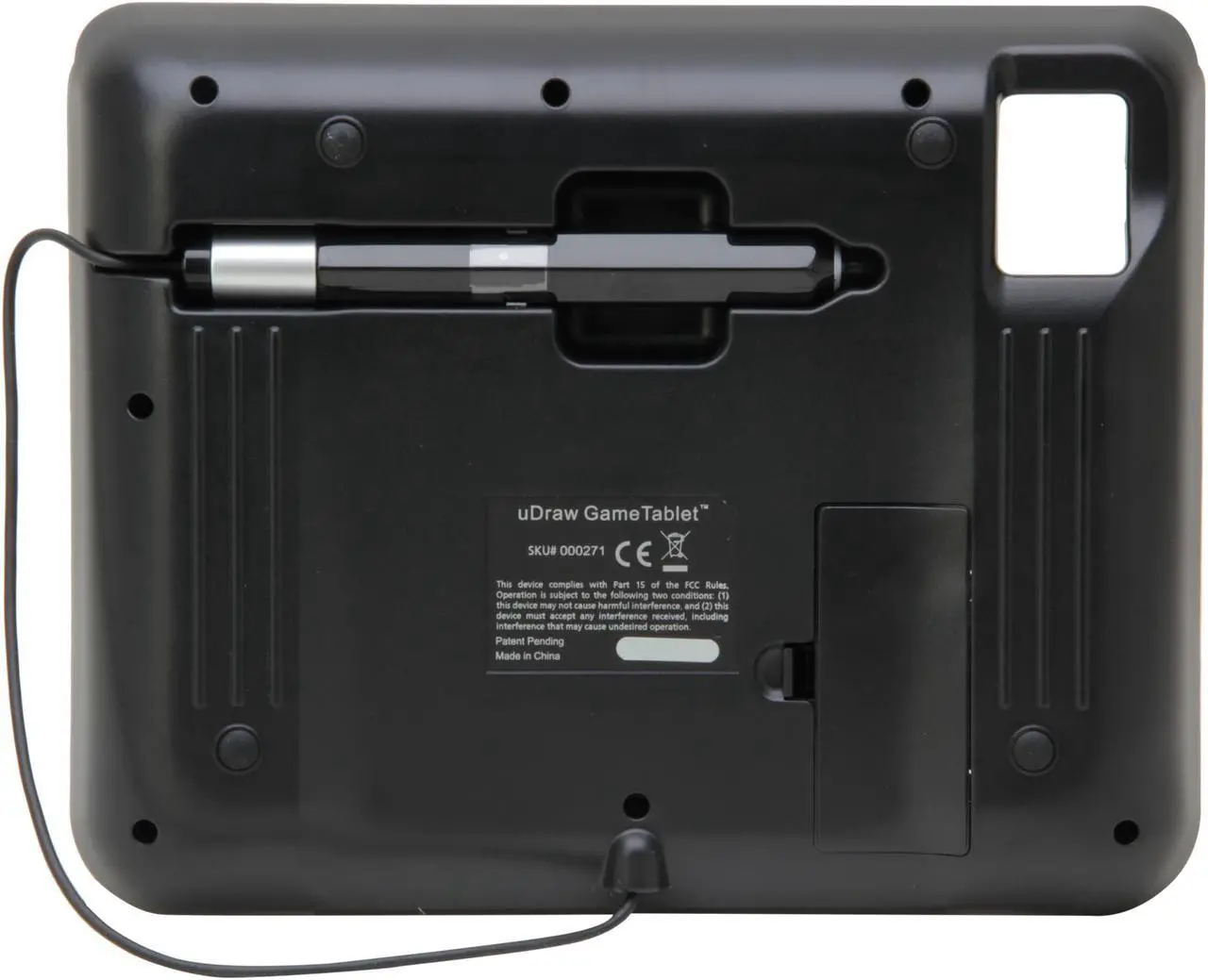 Alt view image 4 of 5 - uDraw Tablet (Black) with uDraw Studio Wii Game