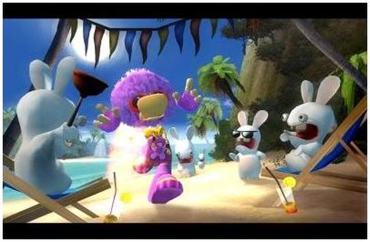 Alt view image 3 of 16 - Rayman Raving Rabbids Wii Game