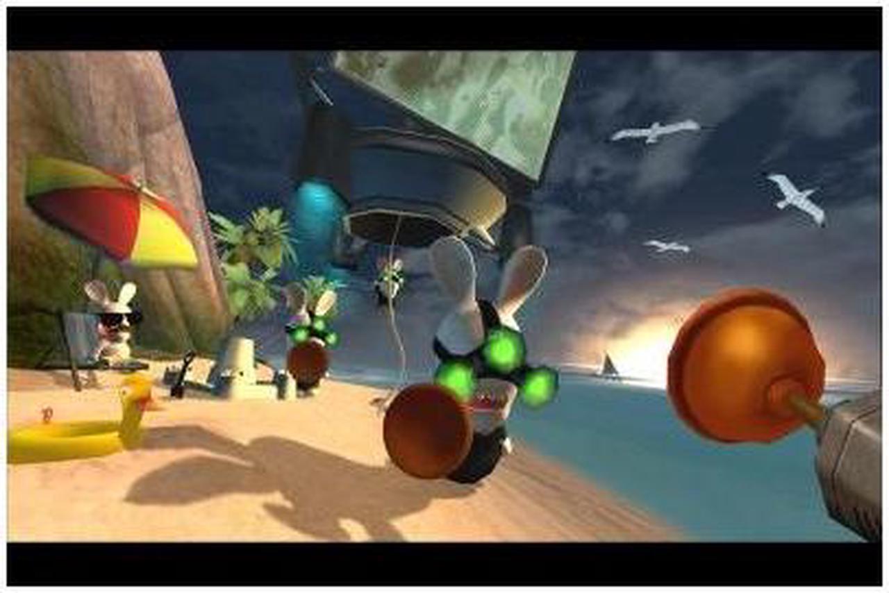 Alt view image 6 of 16 - Rayman Raving Rabbids Wii Game