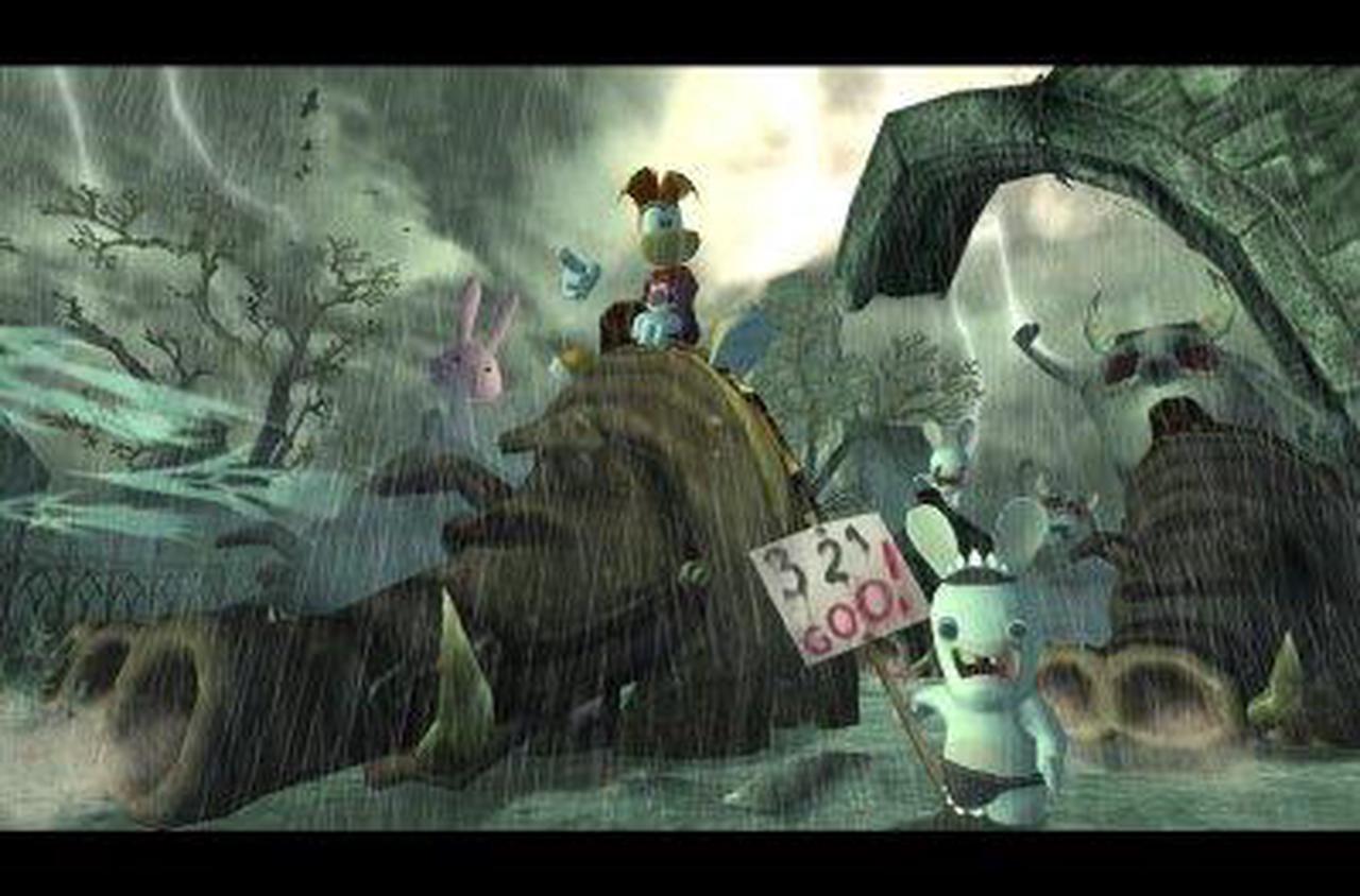 Alt view image 8 of 16 - Rayman Raving Rabbids Wii Game