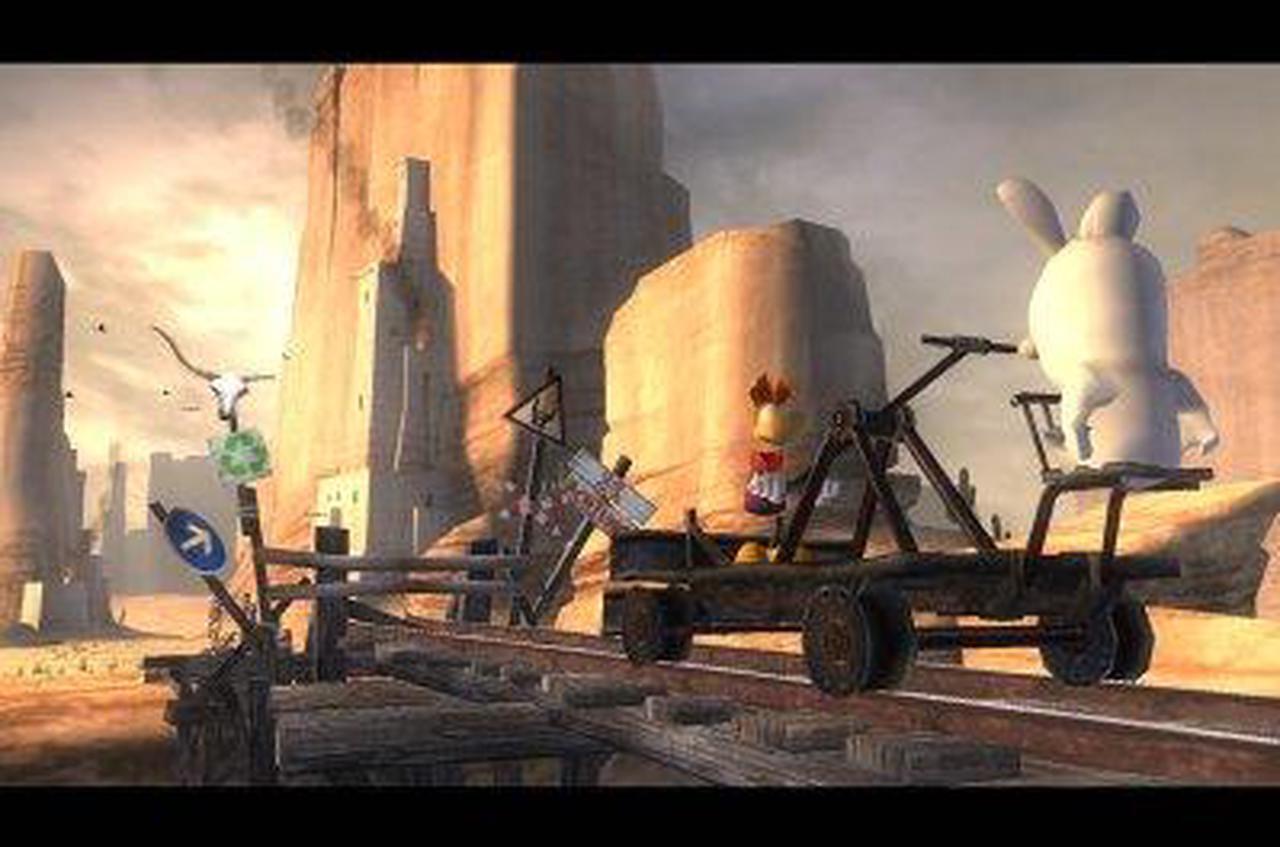 Alt view image 14 of 16 - Rayman Raving Rabbids Wii Game