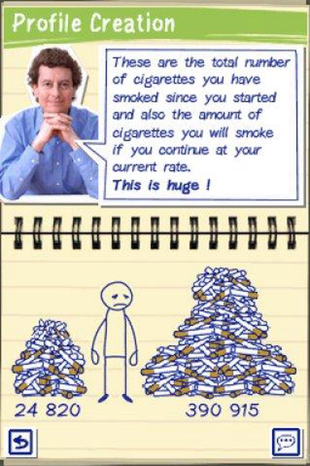 Alt view image 5 of 7 - My Stop Smoking Coach with Allen Carr Nintendo DS Game