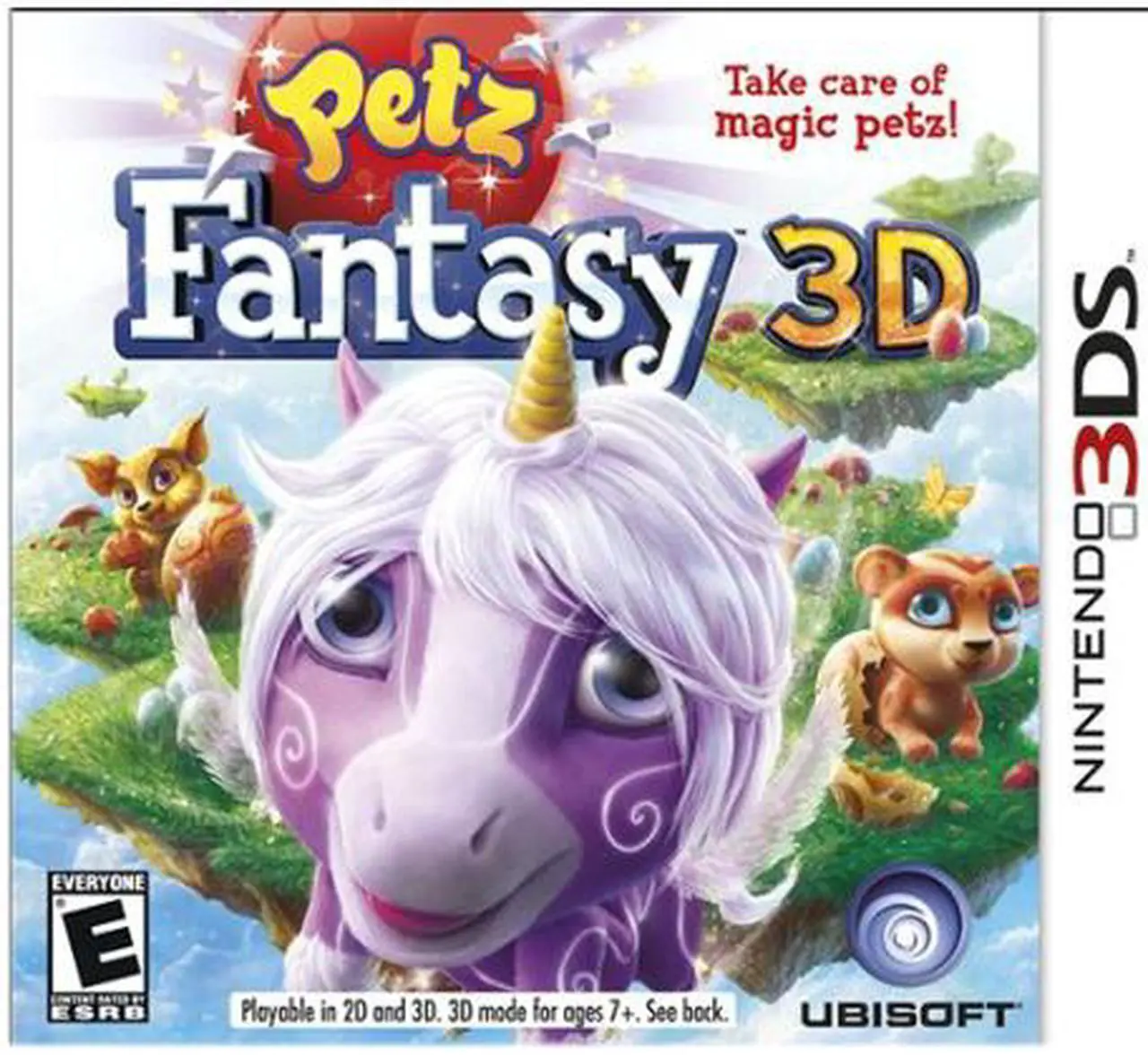 Main image of Petz Fantasy 3D Nintendo 3DS Game