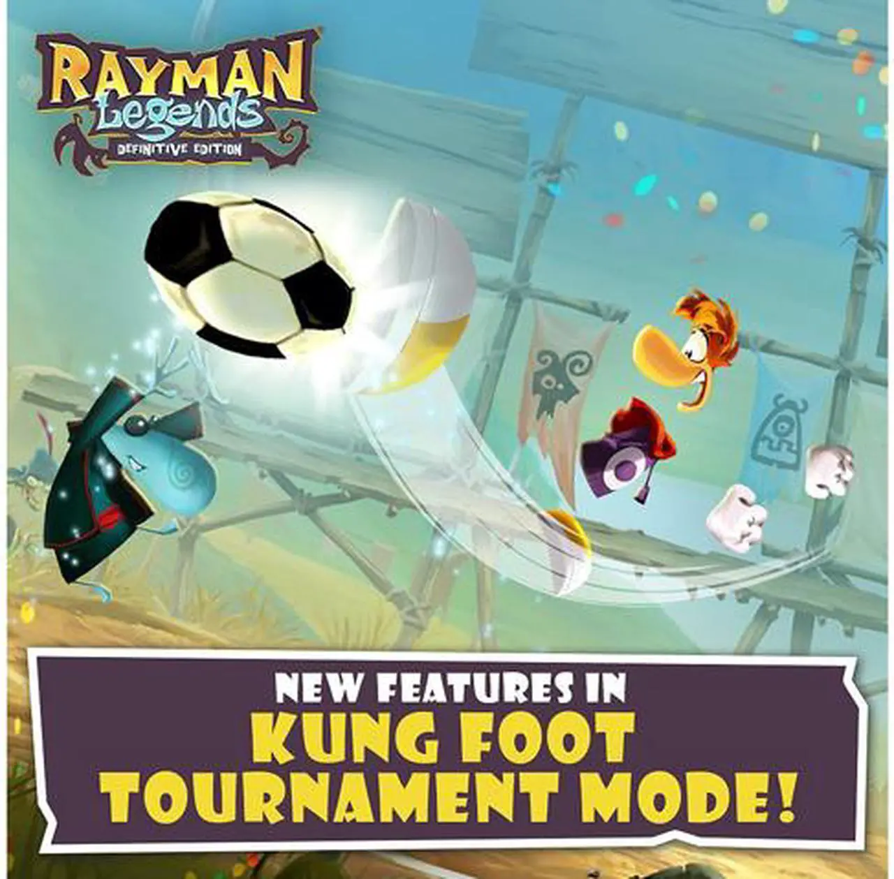 Alt view image 3 of 5 - Rayman Legends Definitive Edition - Nintendo Switch