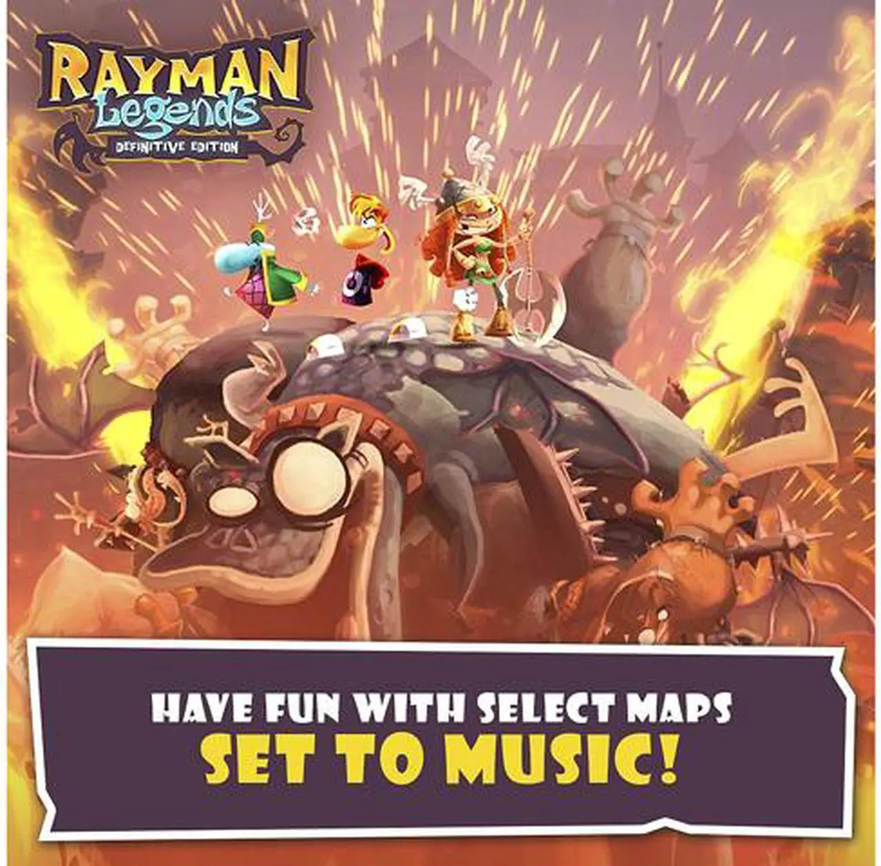 Alt view image 5 of 5 - Rayman Legends Definitive Edition - Nintendo Switch