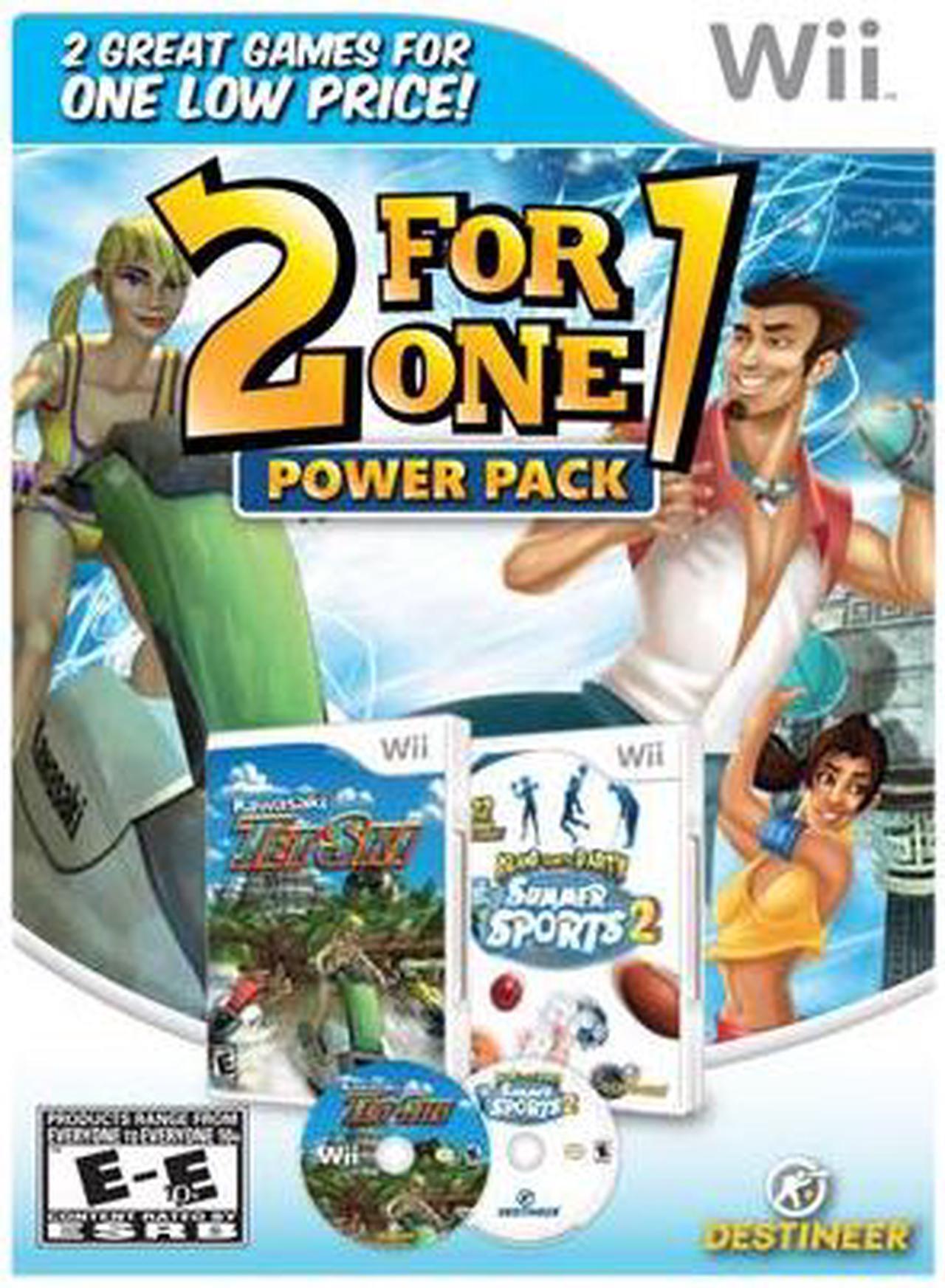 Main image of 2 for 1 Power Pack: Kawasaki Jet Ski/Summer Sports Wii Game