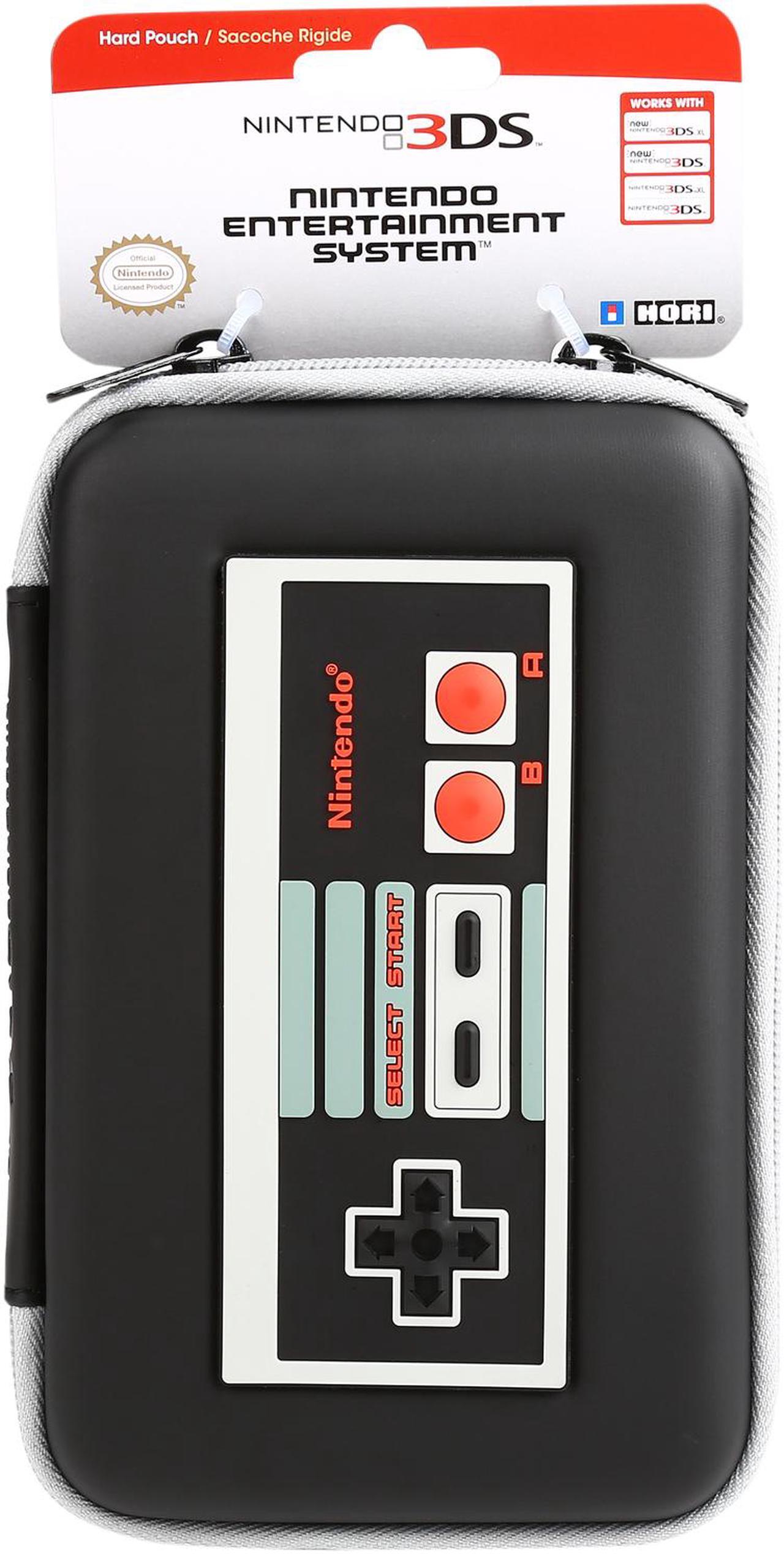 Alt view image 7 of 7 - HORI Retro NES Controller Hard Pouch for Nintendo NEW 3DS XL
