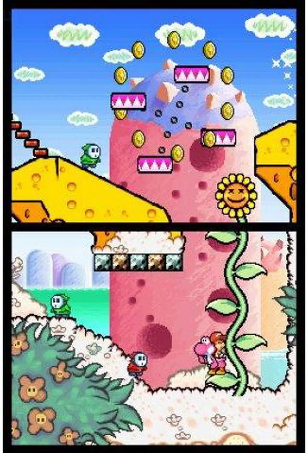 Alt view image 8 of 20 - Yoshi's Island DS game