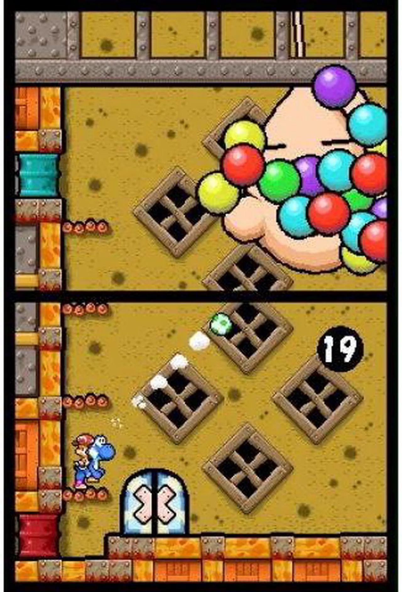Alt view image 12 of 20 - Yoshi's Island DS game