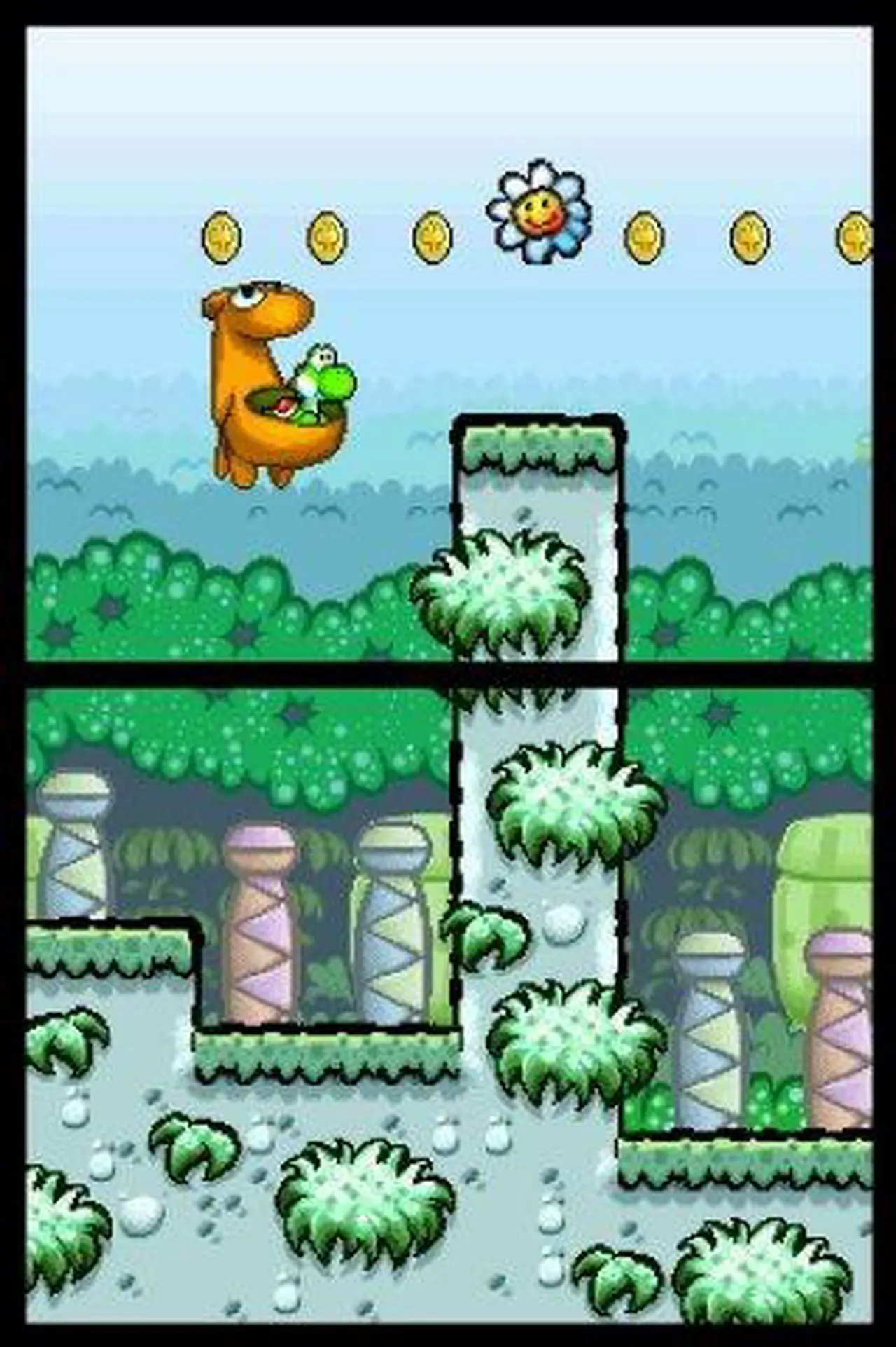 Alt view image 14 of 20 - Yoshi's Island DS game