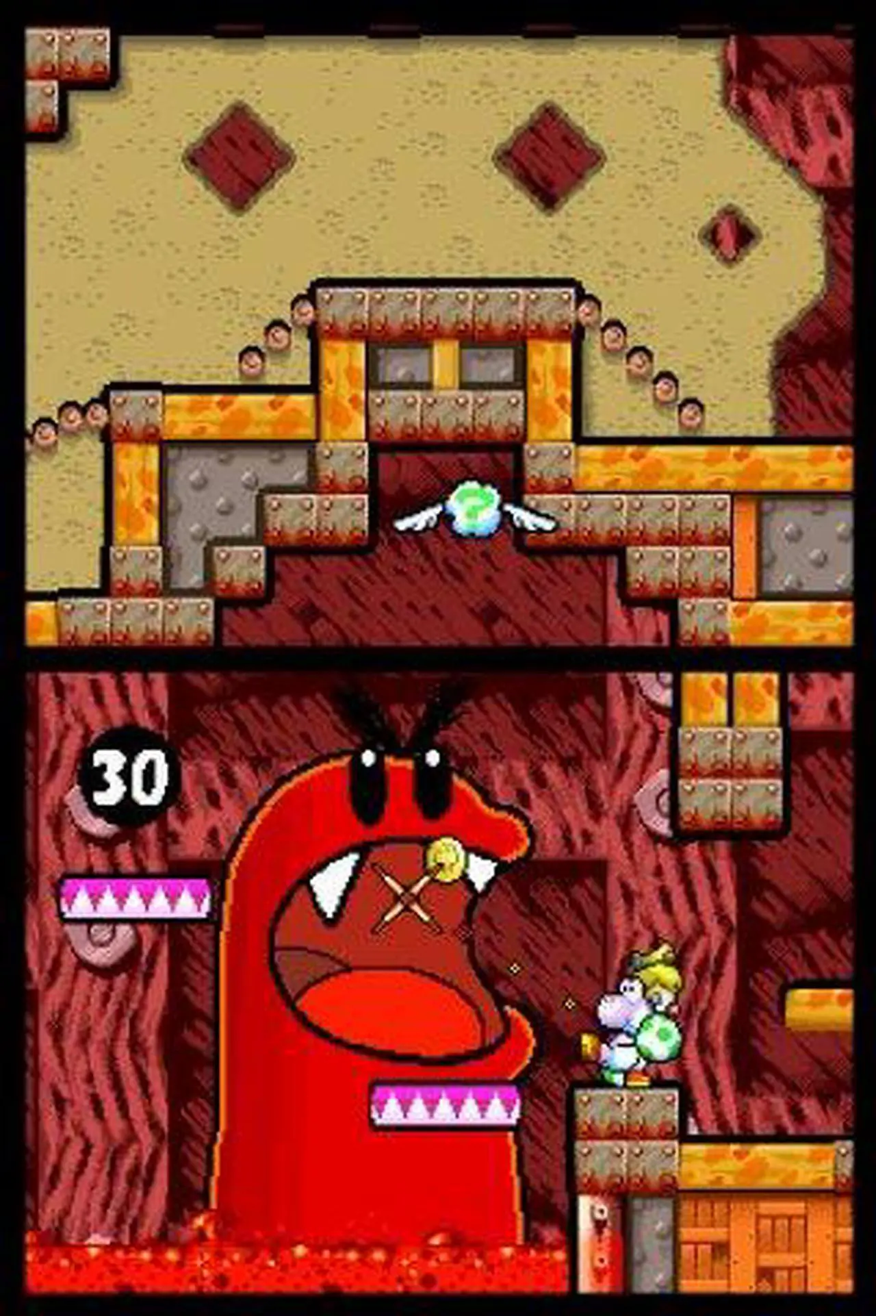 Alt view image 17 of 20 - Yoshi's Island DS game