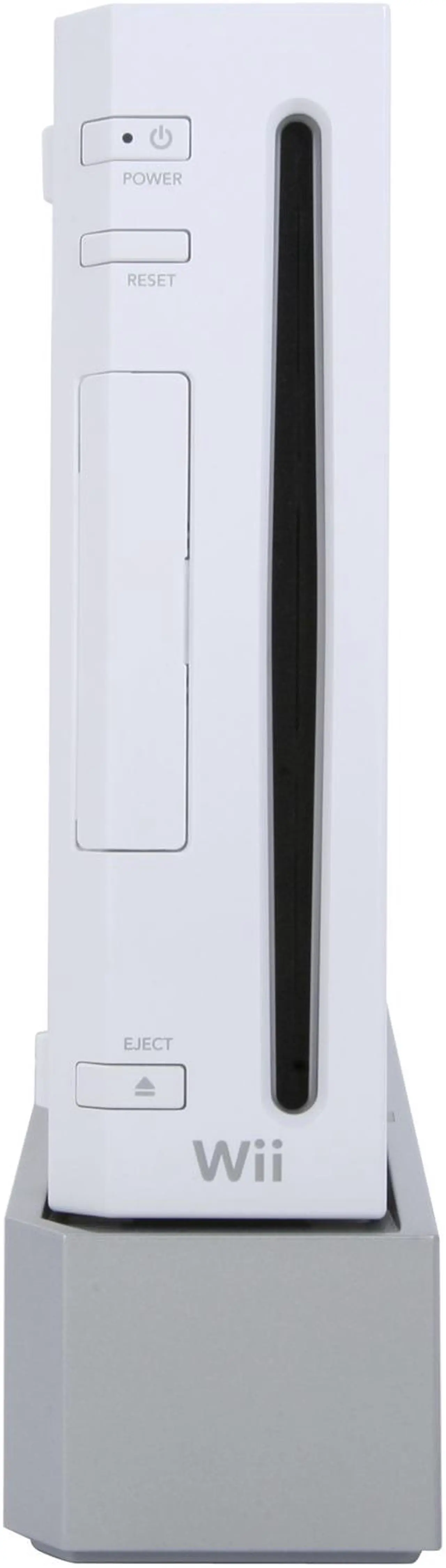 Alt view image 2 of 7 - Nintendo Wii Console White