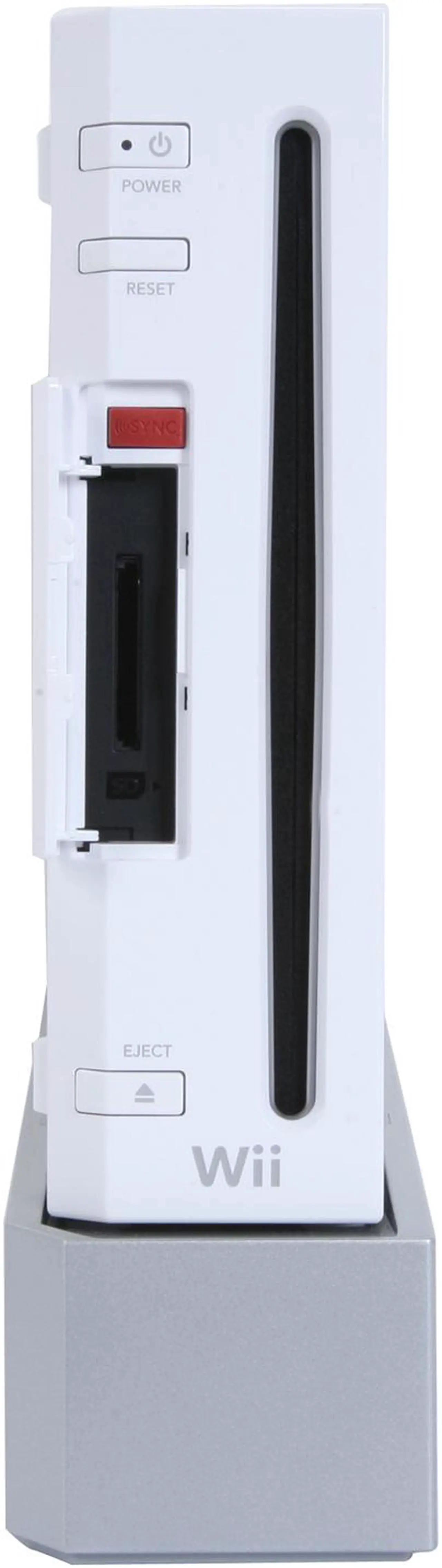 Alt view image 3 of 7 - Nintendo Wii Console White
