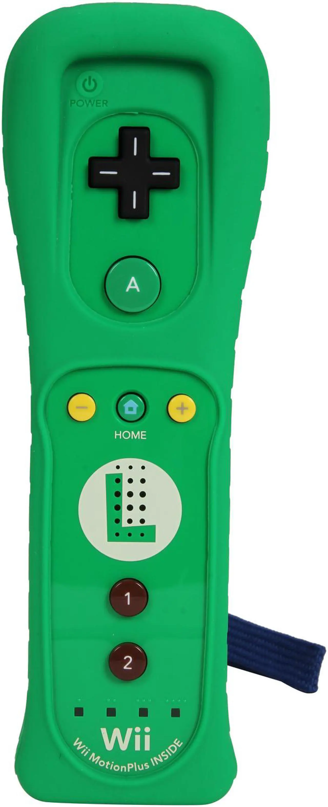 Alt view image 2 of 6 - Nintendo Wii U Remote Plus Controller – Luigi