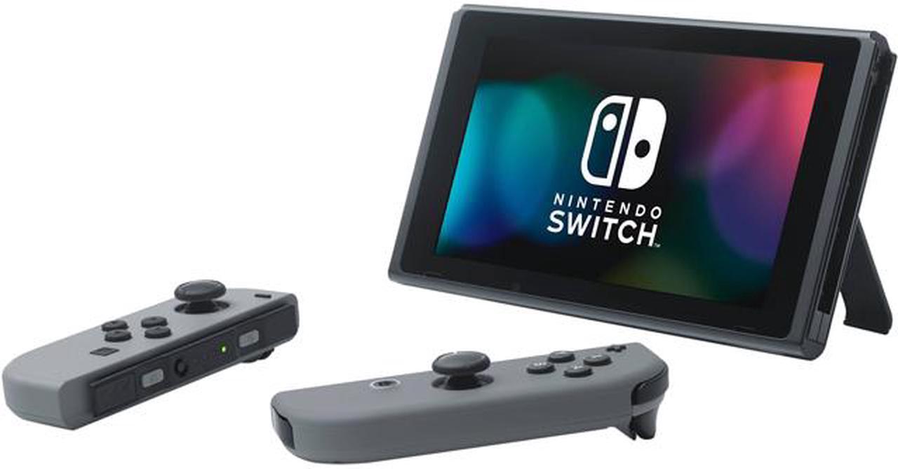 Alt view image 2 of 2 - Nintendo Switch 32GB Console with Gray Joy-Con