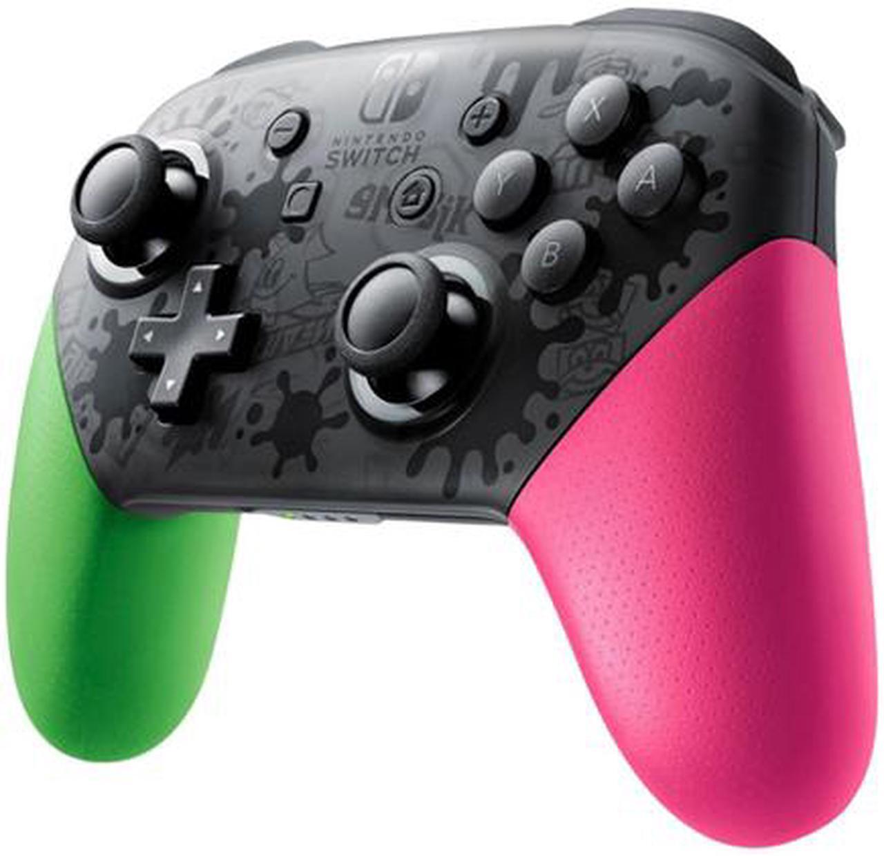 Alt view image 2 of 3 - Nintendo Switch Pro Controller Splatoon 2 Edition - Nintendo Switch
