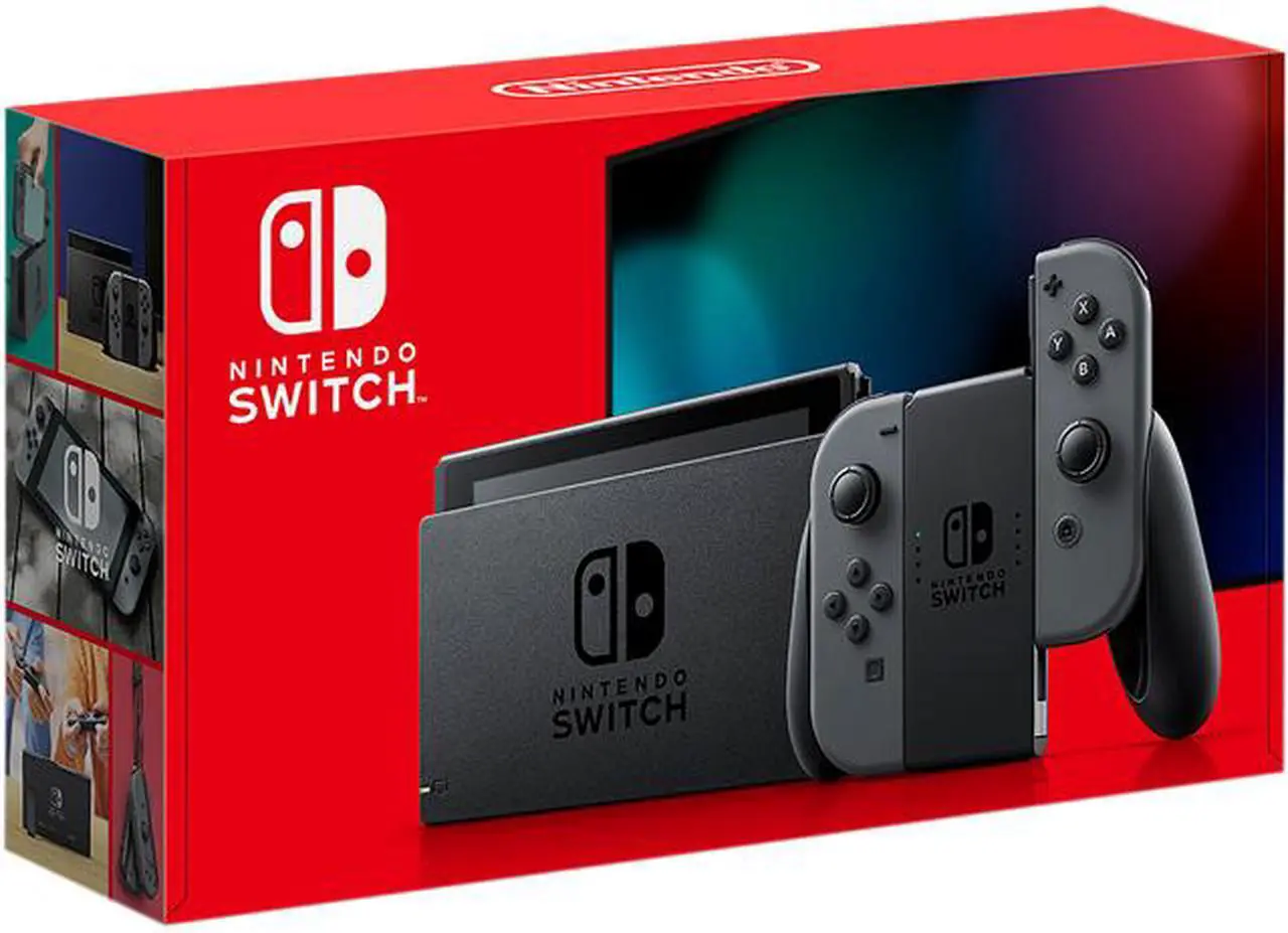 Main image of Nintendo Switch Console with Gray Joy-Cons