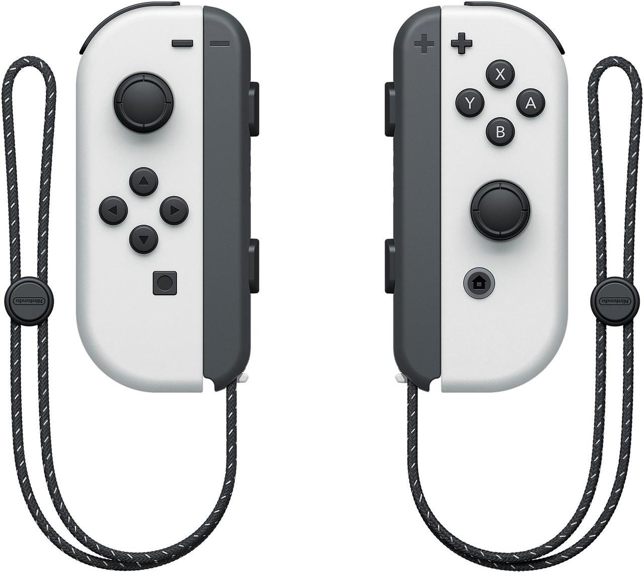 Alt view image 4 of 6 - Nintendo Switch (OLED model) w/ White Joy-Cons