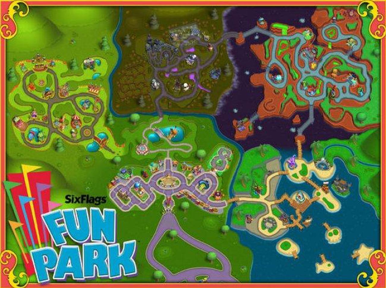 Alt view image 5 of 20 - Six Flags Fun Park Wii Game