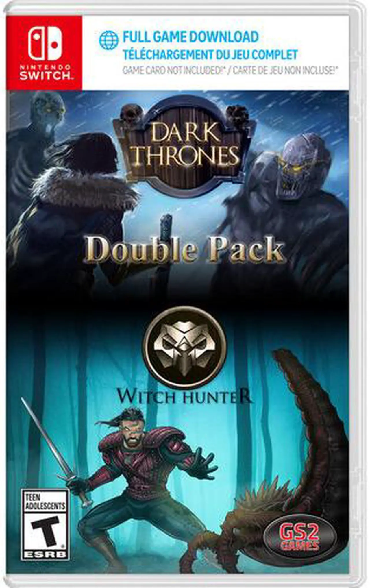 Main image of Dark Thrones/Witch Hunter Double Pack - Nintendo Switch