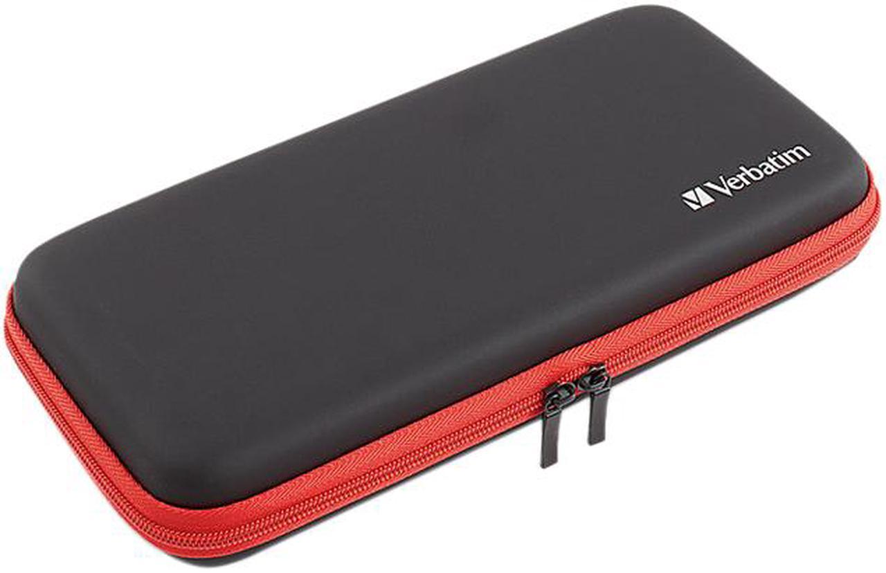 VERBATIM 99800CA Nintendo Switch Carrying Case - Black / Red