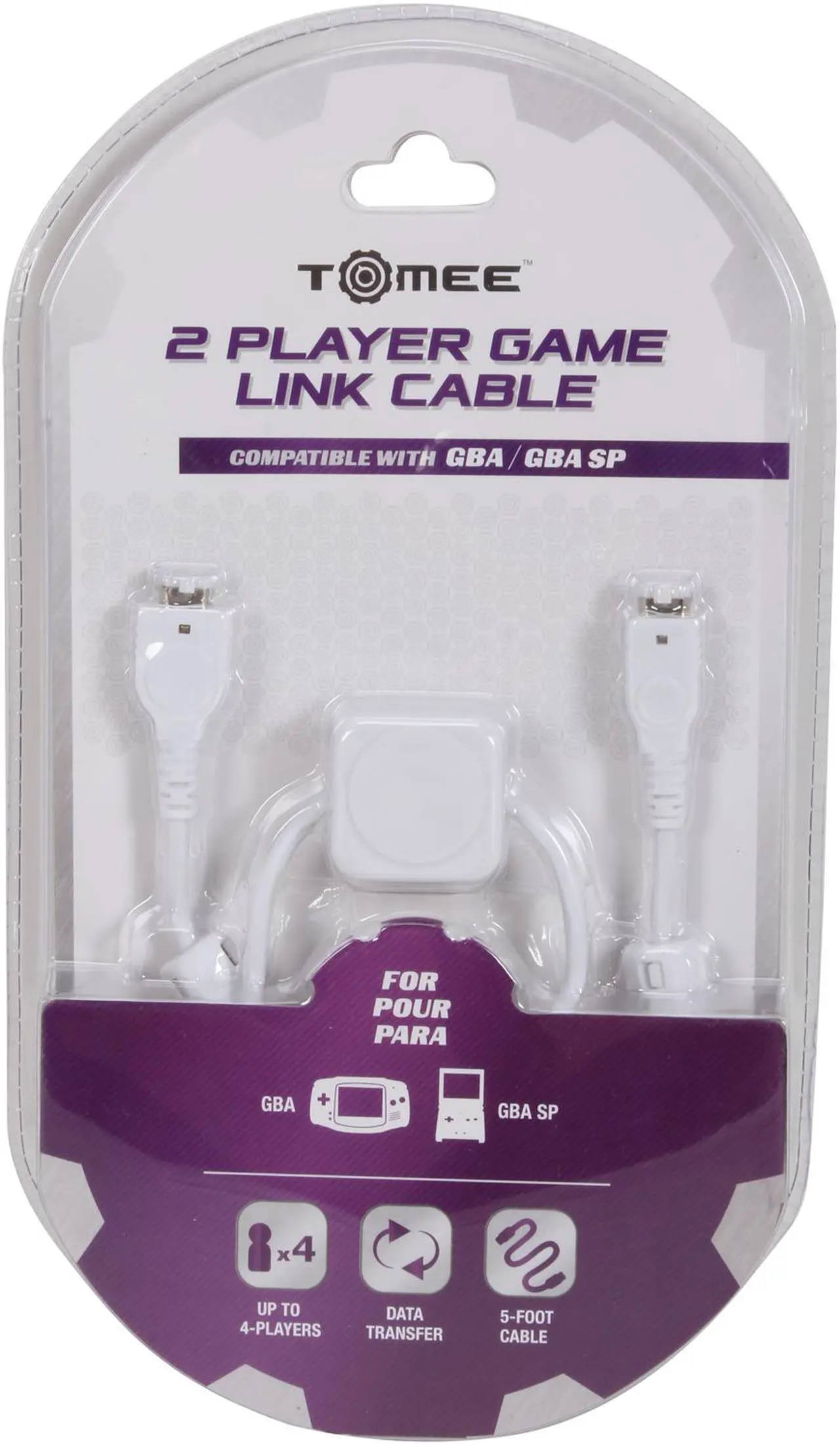 Alt view image 3 of 3 - Tomee GBA SP/ GBA 2 Player Game Link Cable