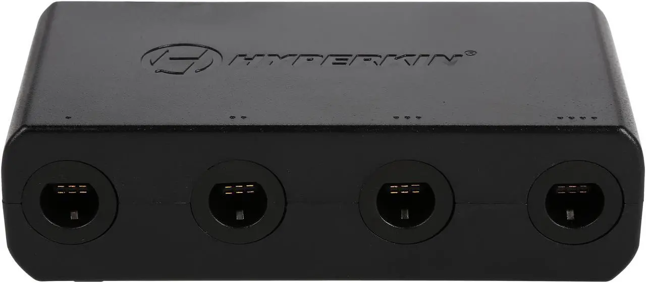 Alt view image 3 of 6 - Hyperkin GameCube 4-Port Adapter for Wii U - PC/Mac and USB Compatible