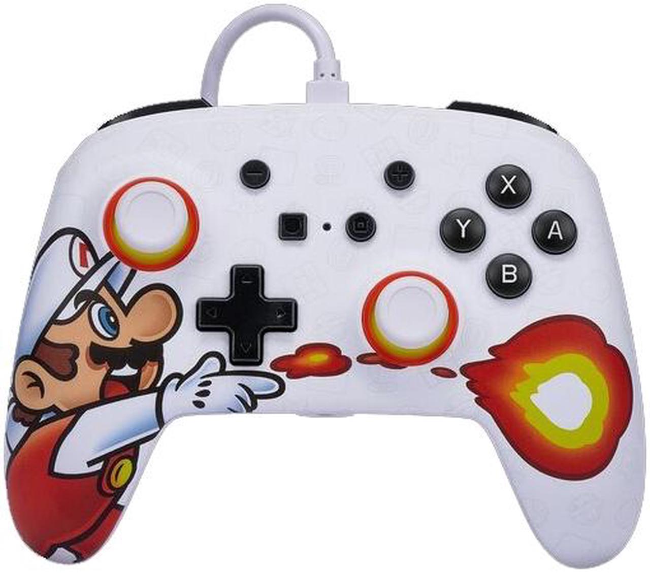 PowerA APA-1526549-01 Enhanced Wired Controller for Nintendo Switch - Fireball Mario