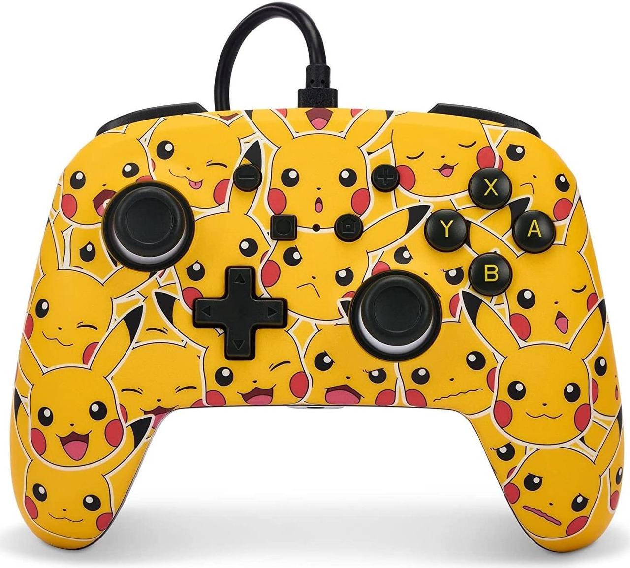 PowerA Enhanced Wired Controller for Nintendo Switch - Pikachu Moods   NSGP0083-01