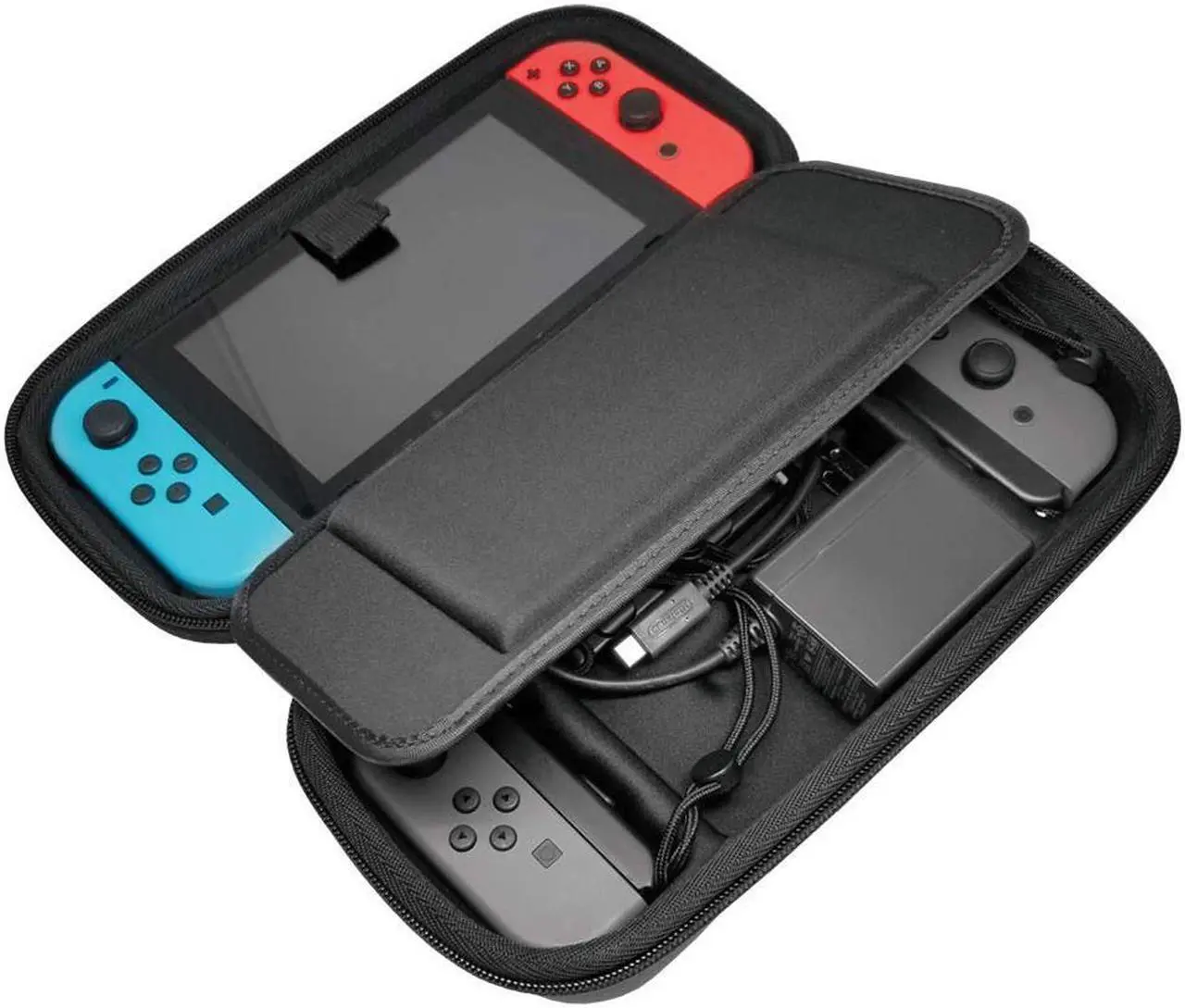 Alt view image 2 of 4 - Controller Gear Switch Carrying Case Compatible with Nintendo Switch/Switch OLED - Black