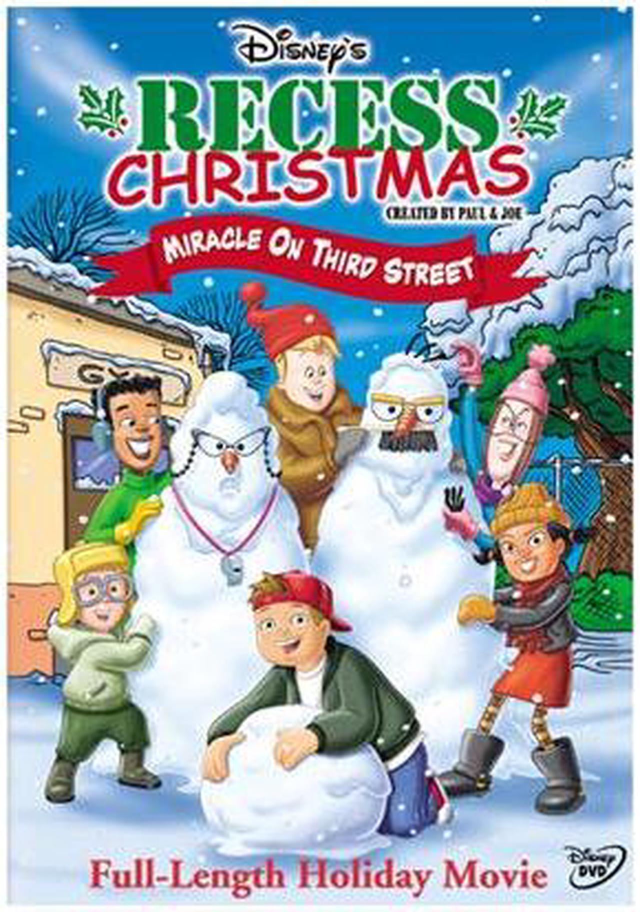 Main image of Recess Christmas - Miracle on Third Street (2001 / DVD) Andrew Lawrence, Rickey D'Shon Collins, Jason Davis, Ashley Johnson, Courtland Mead