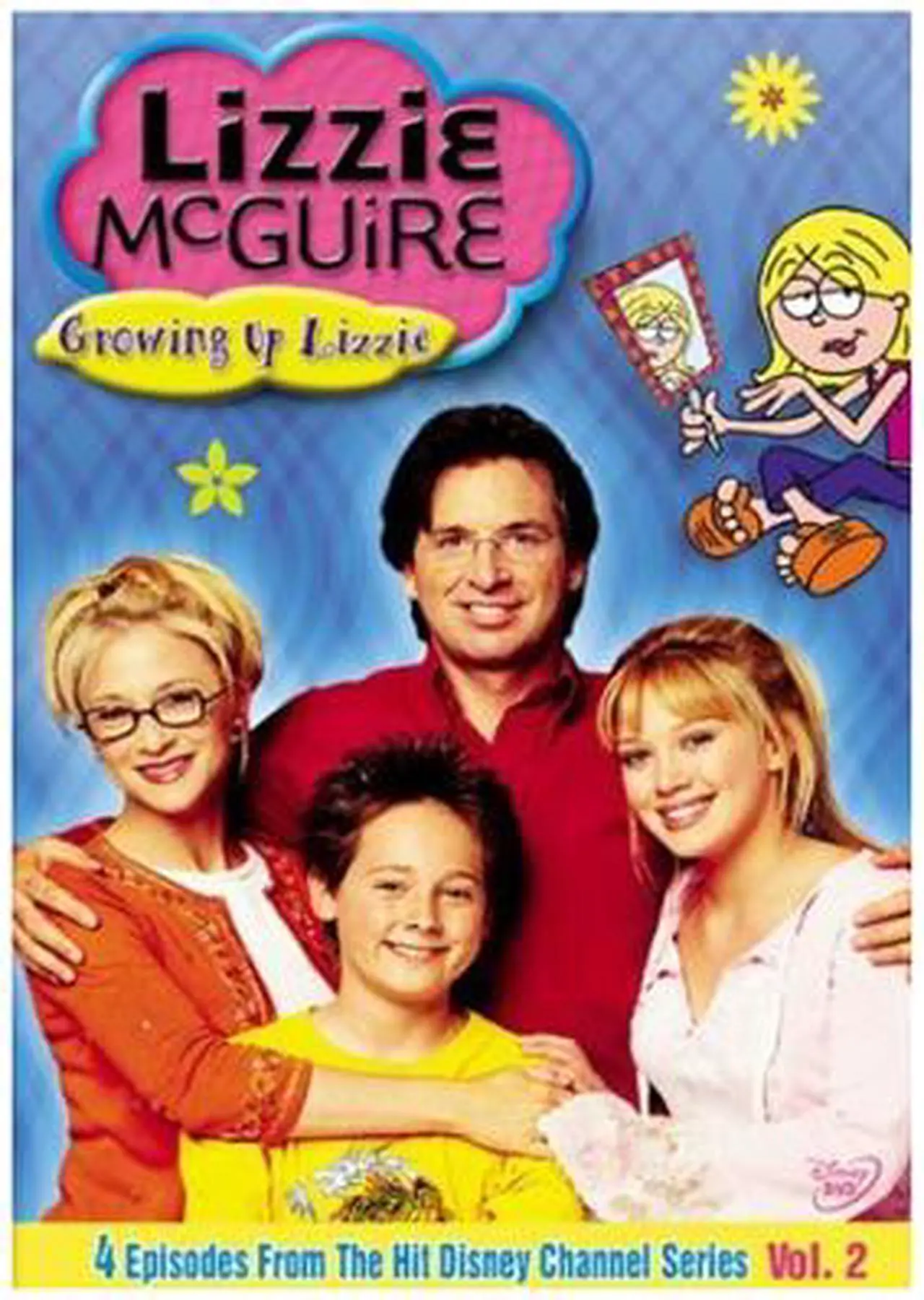 Main image of Lizzie McGuire - Growing Up Lizzie (Vol. 2 / DVD / Full Screen) Hilary Duff, Adam Lamberg, Robert Carradine, Lalaine, Jake Thomas