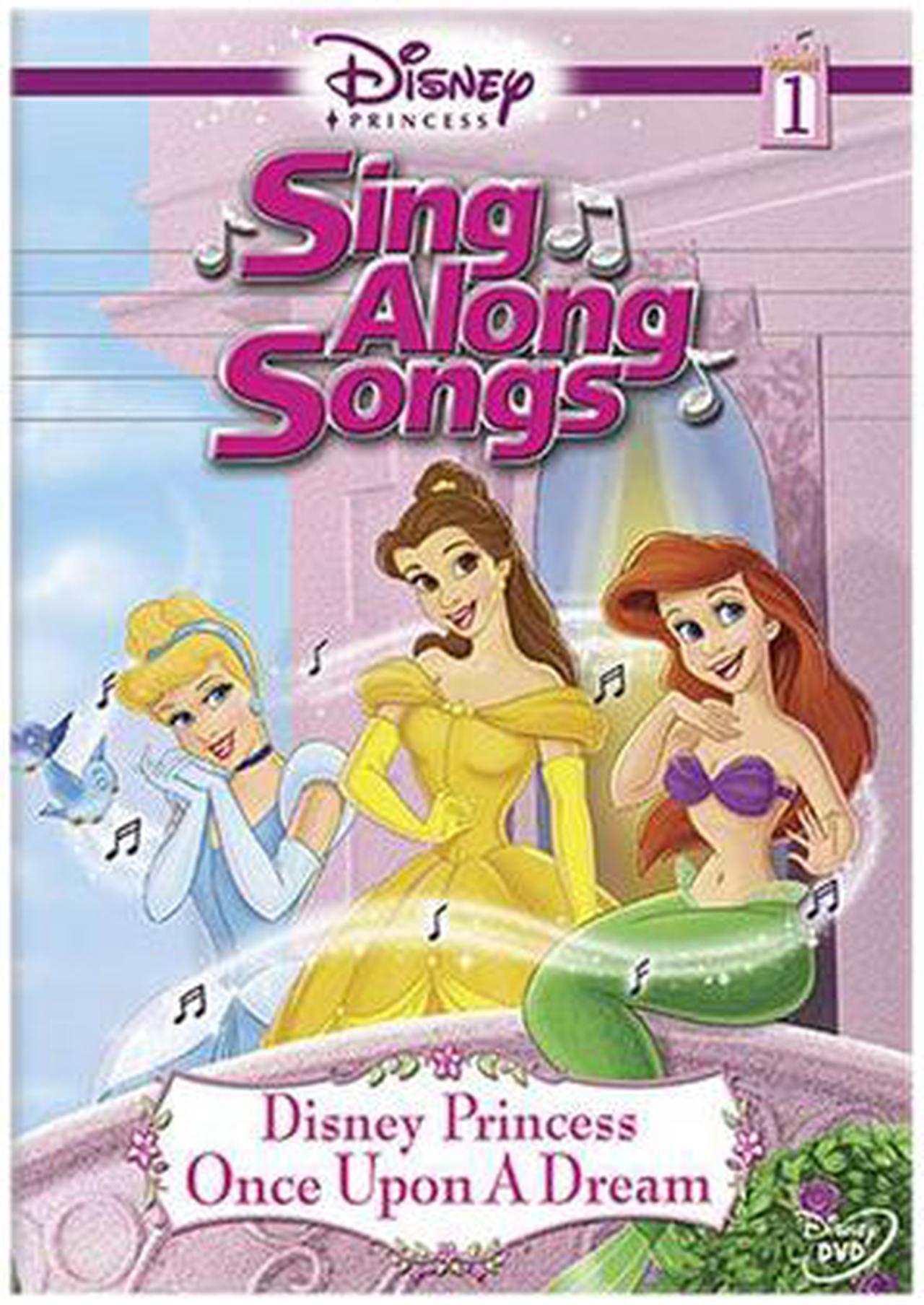 Main image of Disney Princess Sing Along Songs, Vol. 1 - Once Upon A Dream (DVD)