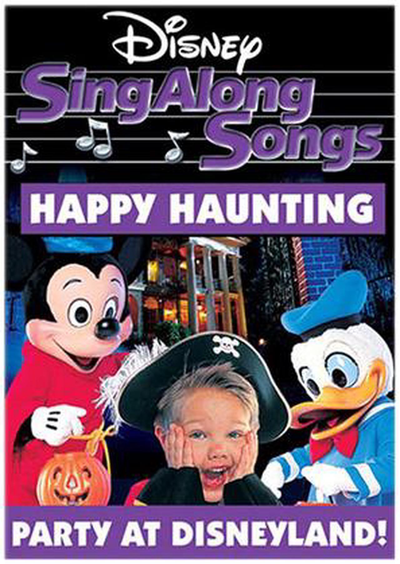 Main image of BUENA VISTA HOME VIDEO SING ALONG SONGS HAPPY HAUNTING (DVD) D50776D