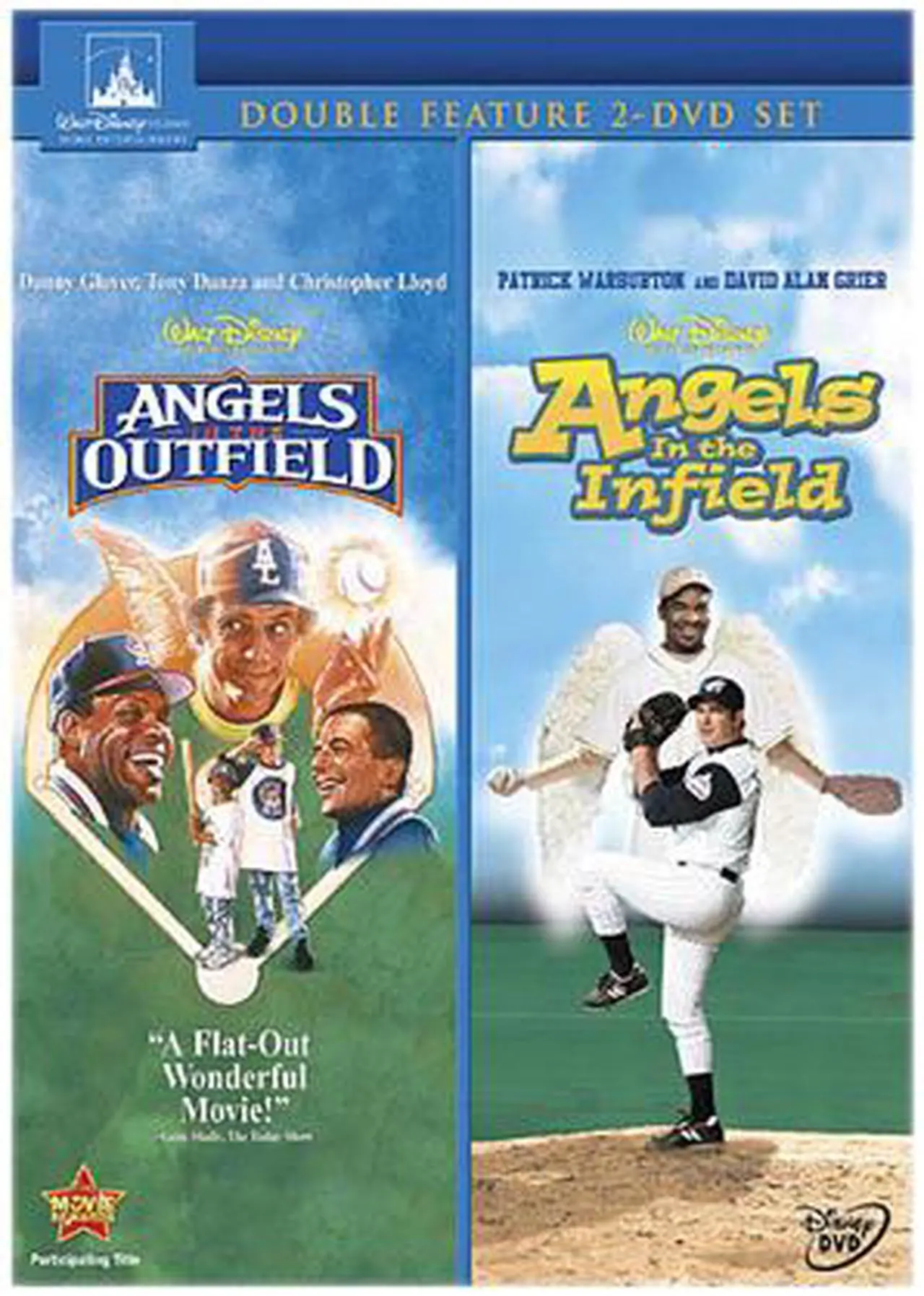 Main image of BUENA VISTA HOME VIDEO ANGELS IN THE OUTFIELD/ANGELS IN THE INFIELD (DVD/2 DISC) D101197D