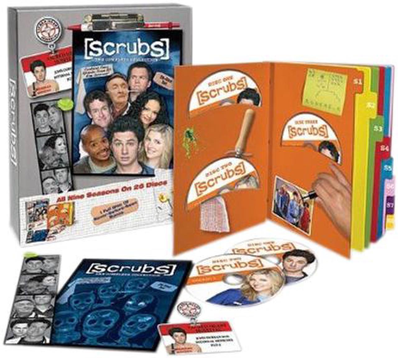 Main image of Scrubs: The Complete Collection (DVD) Zach Braff, Sarah Chalke, Donald Faison, Judy Reyes, Courteney Cox