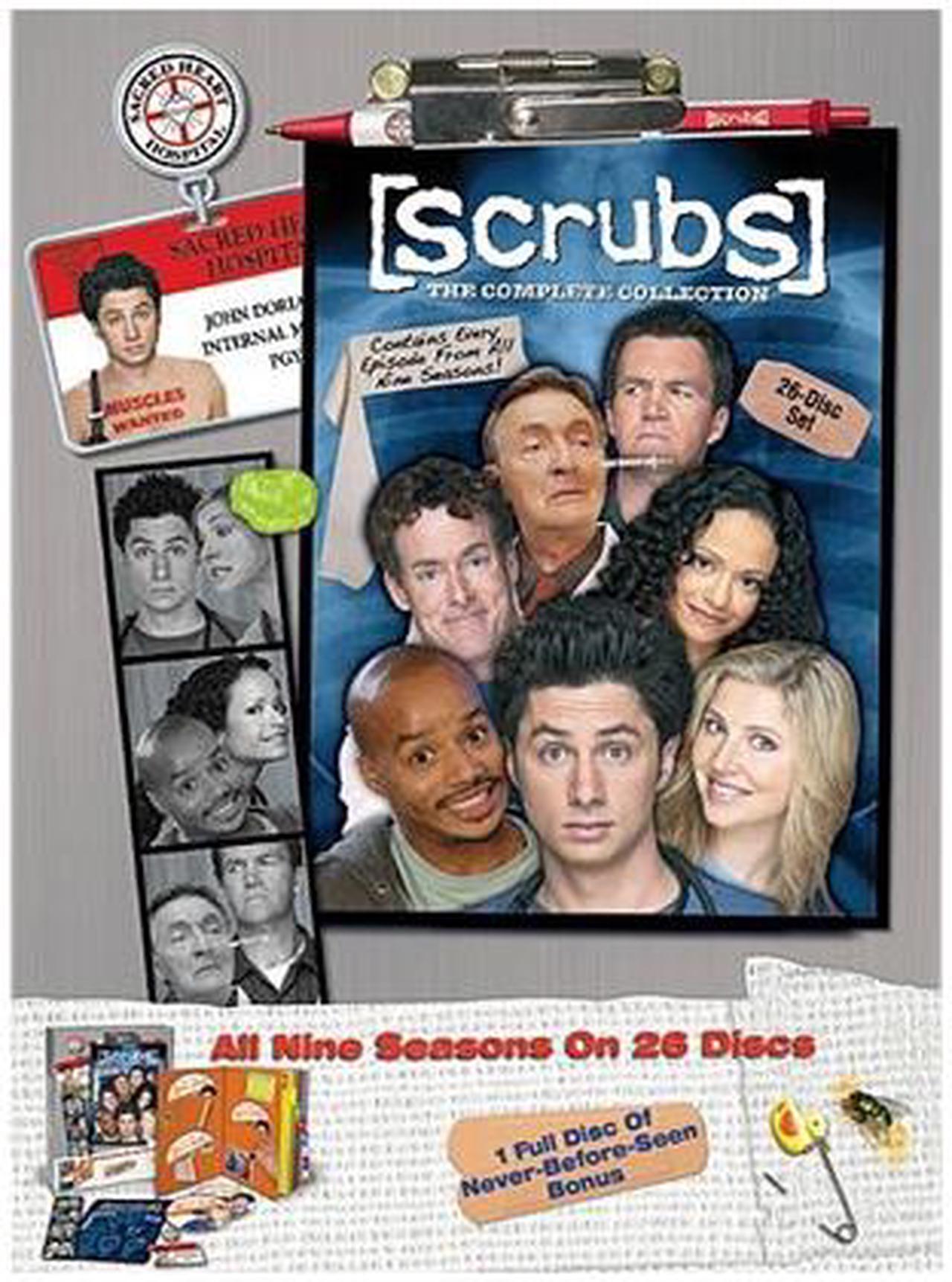 Alt view image 2 of 2 - Scrubs: The Complete Collection (DVD) Zach Braff, Sarah Chalke, Donald Faison, Judy Reyes, Courteney Cox
