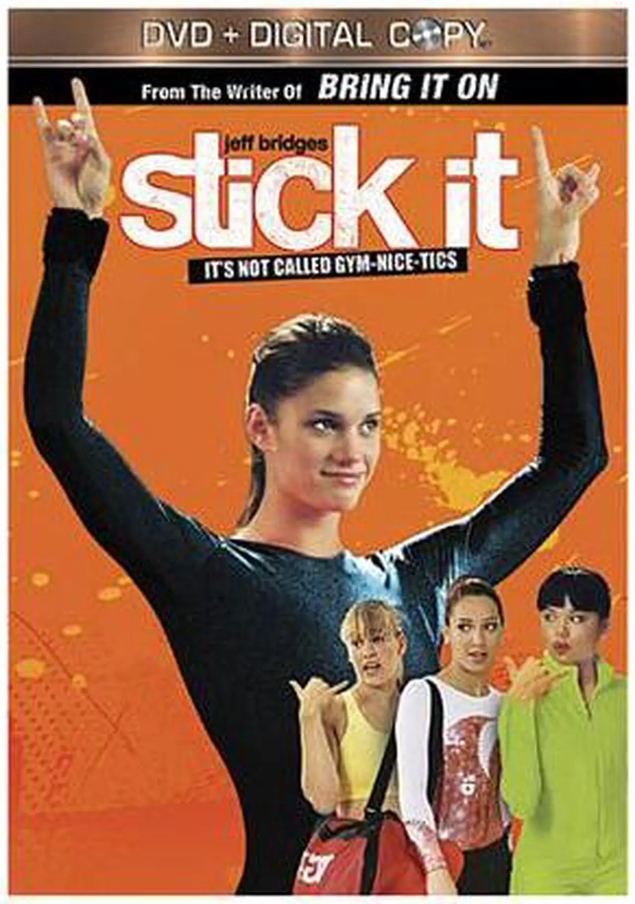 Main image of Stick It (DVD / DC-Digital Copy / 2 DISC) Jeff Bridges; Missy Peregrym; Vanessa Lengies; Tarah Paige; Gia Carides; Jon Gries; Nikki SooHoo; Kellan Lutz; John Patrick Amedori; Svetlana Efremova