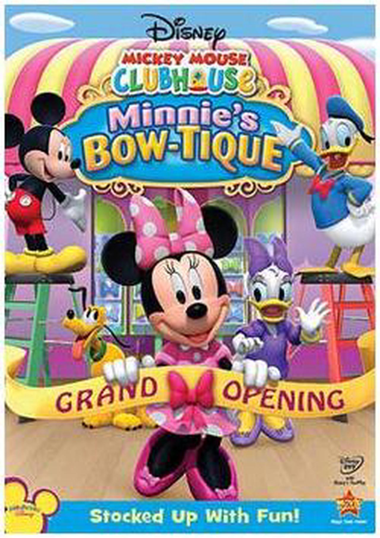 Main image of BUENA VISTA HOME VIDEO MICKEY MOUSE CLUBHOUSE MINNIES BOW-TIQUE (DVD/FF 1.33/SP-FR-DUB) D102814D