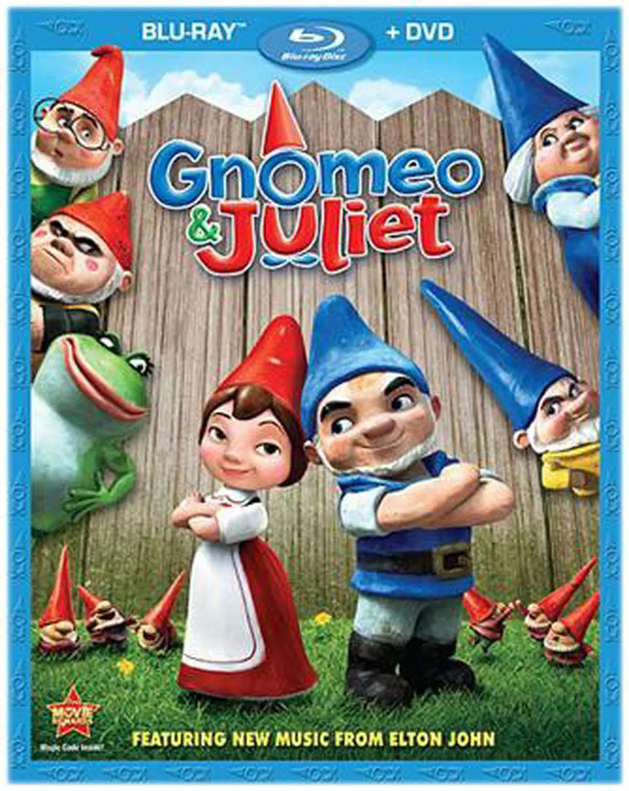 Main image of BUENA VISTA HOME VIDEO GNOMEO & JULIET (BLU-RAY/DVD/2 DISC COMBO/WS-1.85/ENG-SP SUB) BR106693