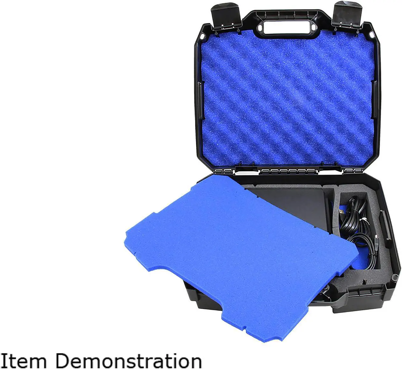 Alt view image 3 of 3 - CASEMATIX - Travel Case Compatible With Playstation 4 Slim 1TB Console and Accessories