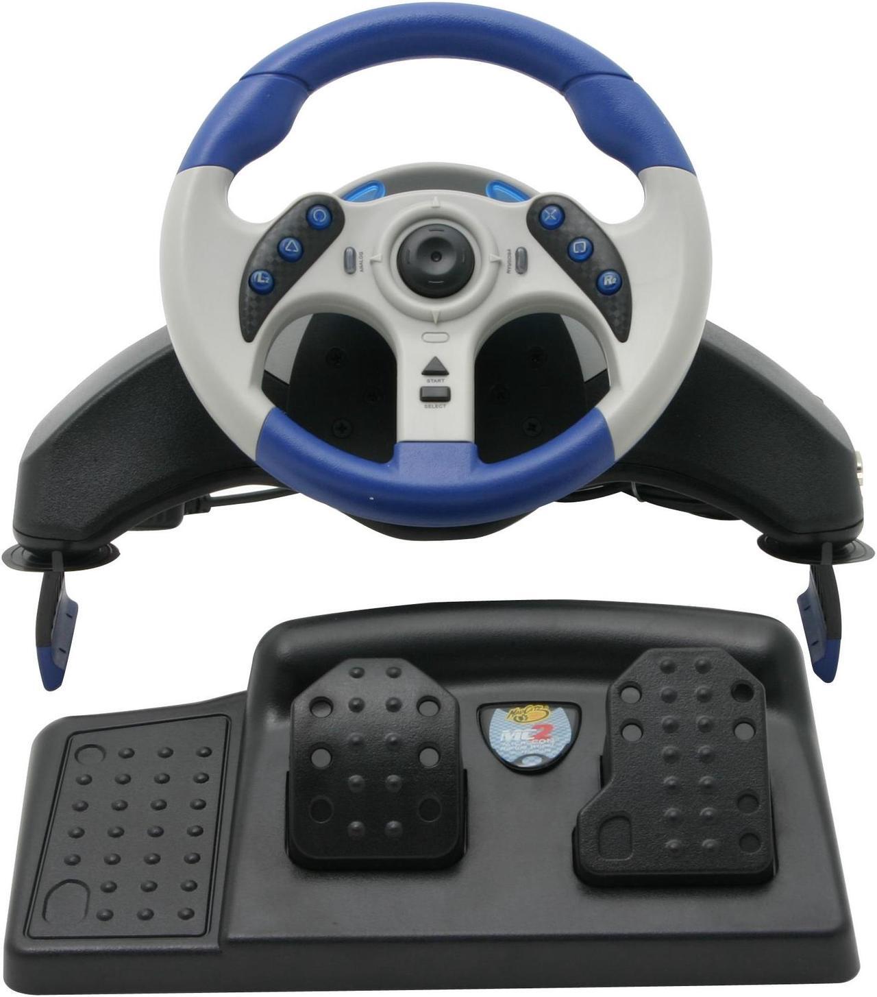Alt view image 2 of 5 - Mad Catz MC2 Racing Wheel and Pedals FOR PS2