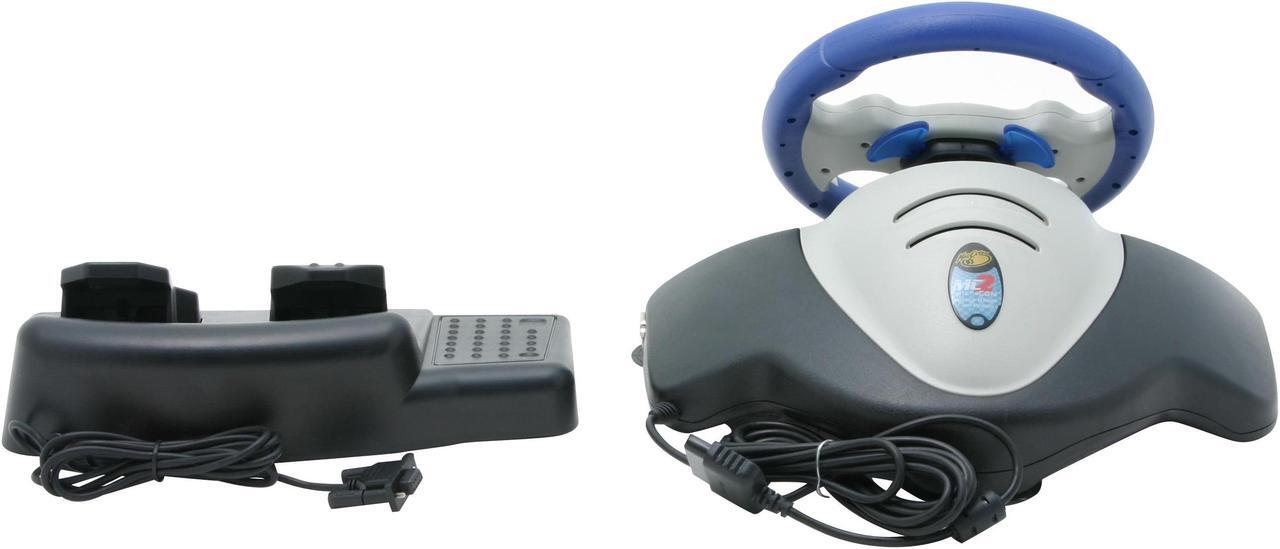 Alt view image 4 of 5 - Mad Catz MC2 Racing Wheel and Pedals FOR PS2