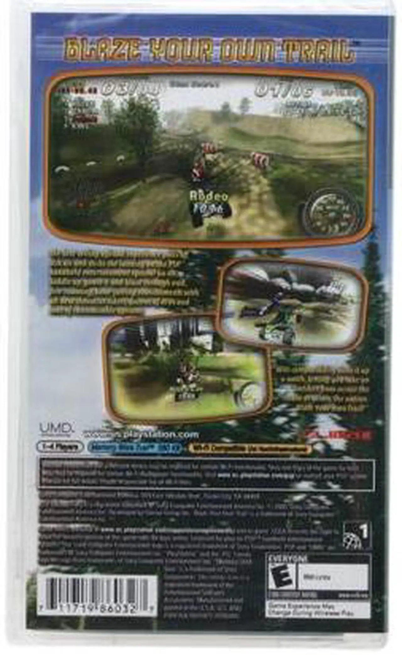 Alt view image 2 of 19 - ATV Offroad Fury: Blazin Trails PSP Game Activision