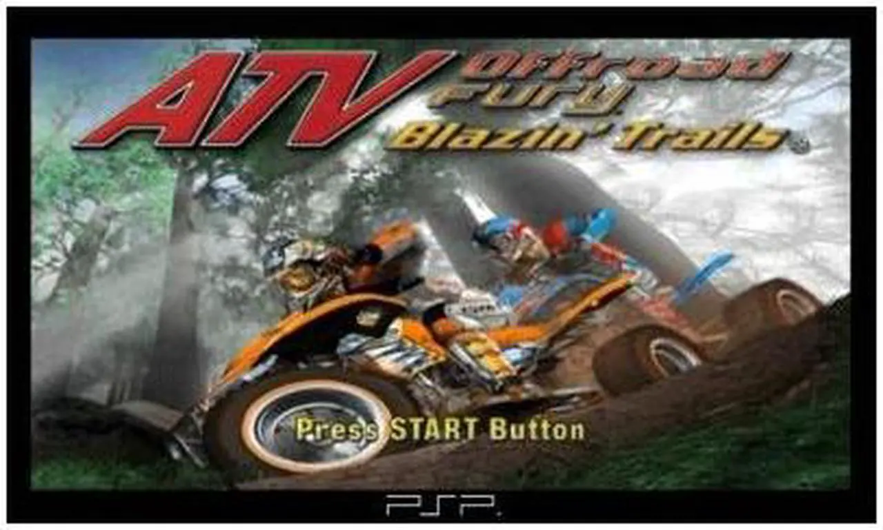 Alt view image 3 of 19 - ATV Offroad Fury: Blazin Trails PSP Game Activision
