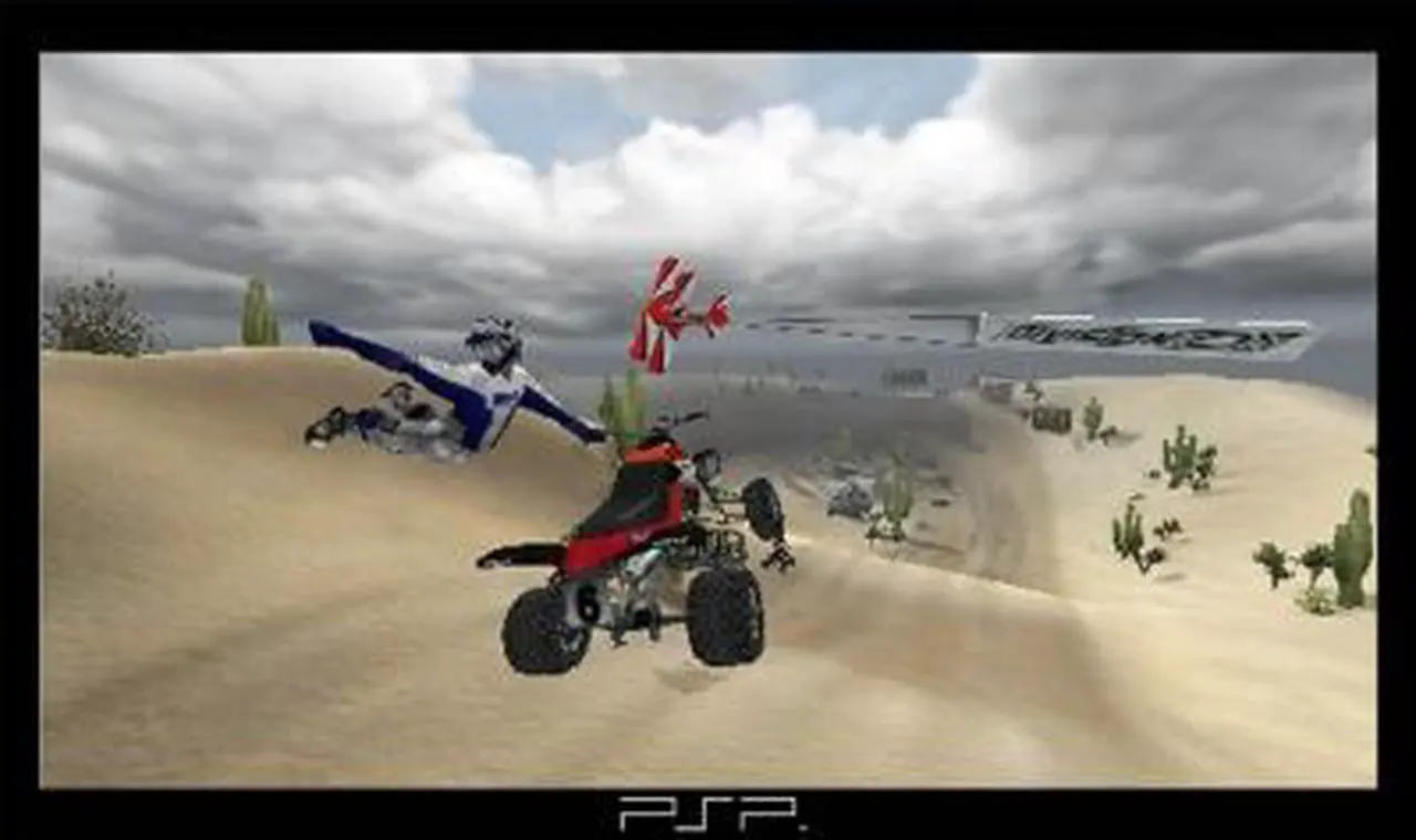 Alt view image 7 of 19 - ATV Offroad Fury: Blazin Trails PSP Game Activision
