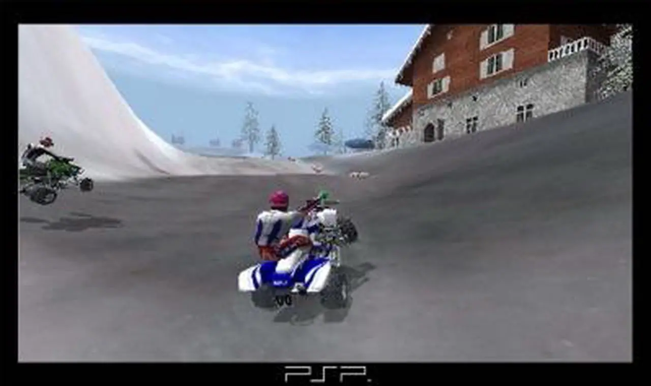 Alt view image 11 of 19 - ATV Offroad Fury: Blazin Trails PSP Game Activision