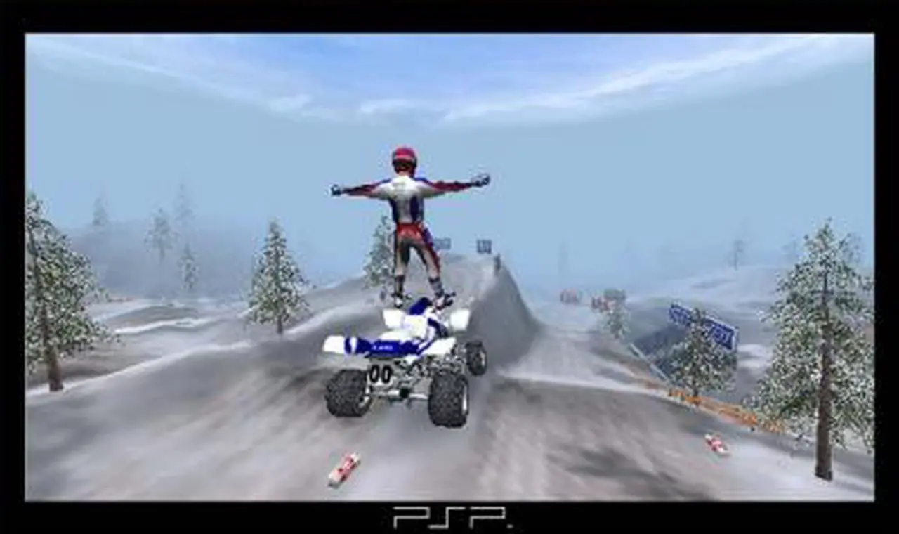 Alt view image 12 of 19 - ATV Offroad Fury: Blazin Trails PSP Game Activision