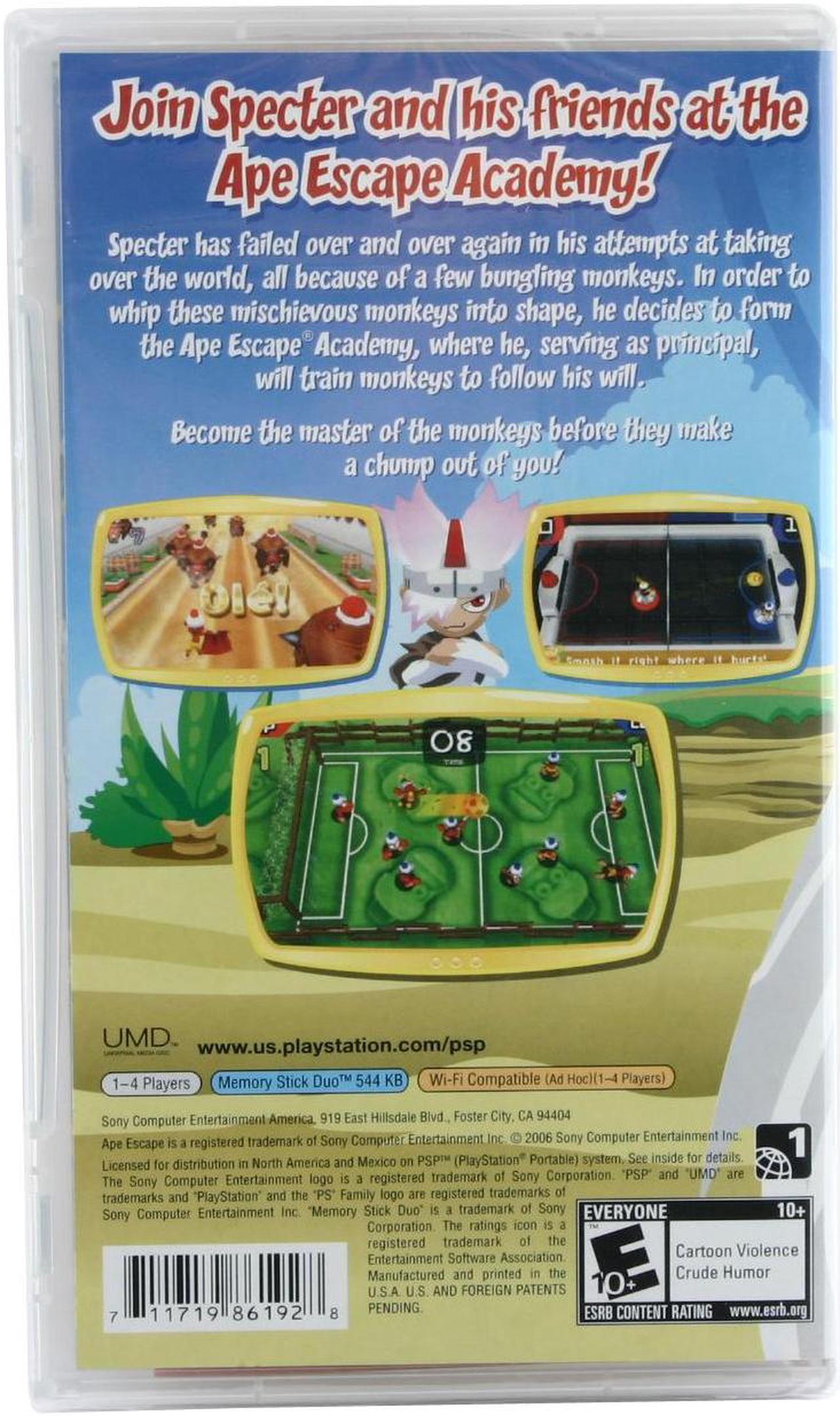 Alt view image 2 of 13 - Ape Escape Academy PSP Game SONY