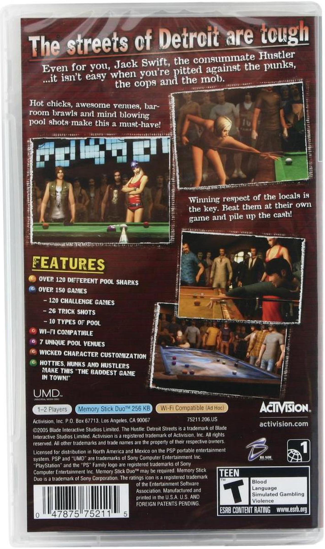 Alt view image 2 of 2 - The Hustle: Detroit Streets PSP Game Activision